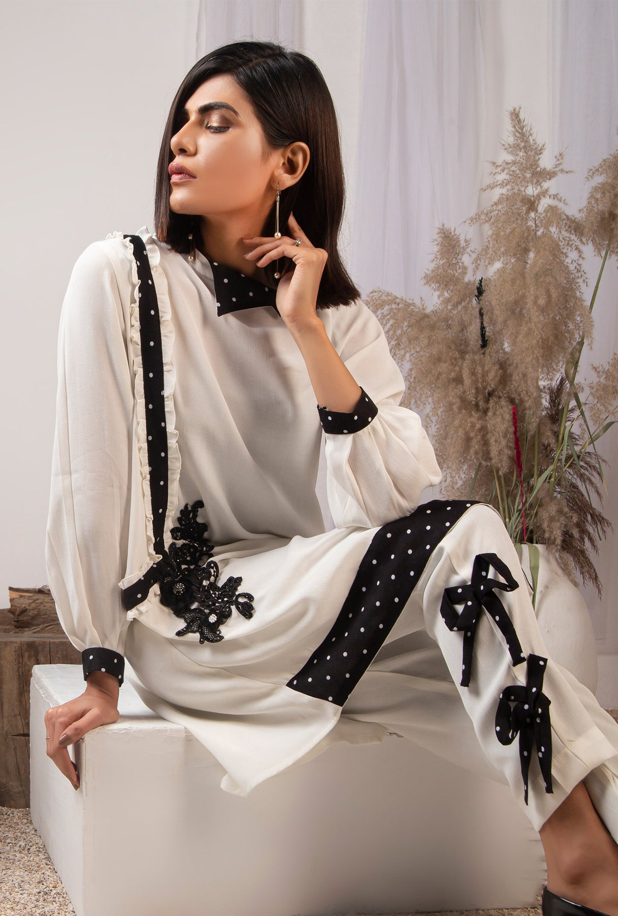 LIZA 1004 GEORGETTE LONG PAKISTANI KURTI WITH PANT COLLECTION -  textiledeal.in